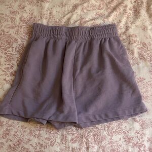 H&M Lavender Casual Sweat Shorts